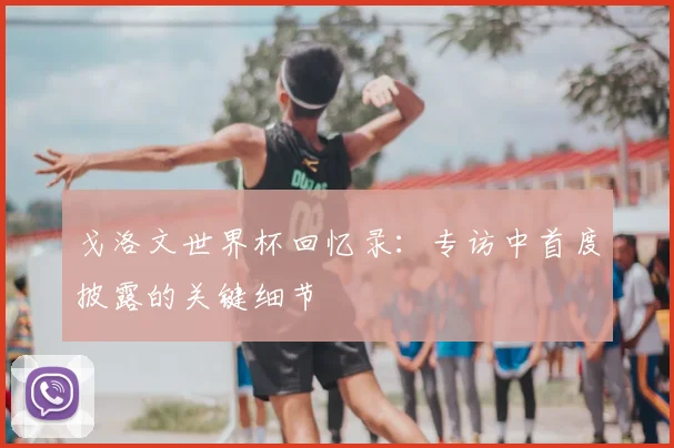 戈洛文世界杯回忆录:专访中首度披露的关键细节