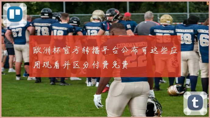 欧洲杯官方转播平台公布可这些应用观看并区分付费免费
